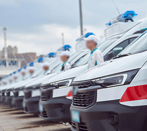 岫岩满族自治县服务车队展示